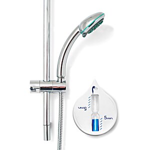 Additional Image 2 - a shower head and a white circle