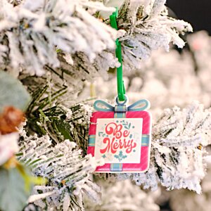 Additional Image 4 - a christmas ornament on a tree