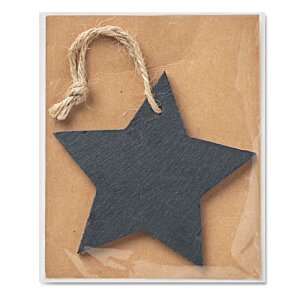 Additional Image 2 - a black star on a string