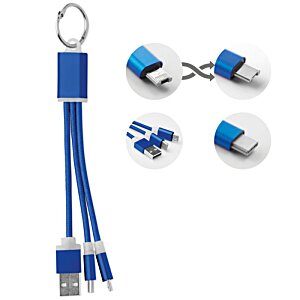 Additional Image 1 - a blue cord with a couple of plugs