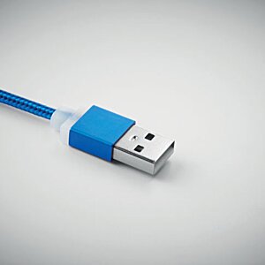 Additional Image 7 - a blue and silver usb cable