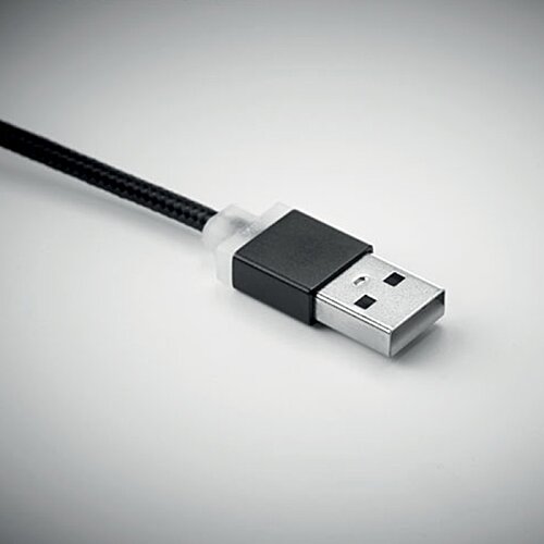 Additional Image 2 - a black and white usb cable