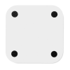 Additional Thumbnail Image 5 - a white square with black dots