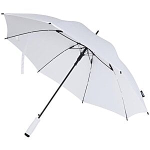 Additional Image 11 - a white umbrella with a metal pole