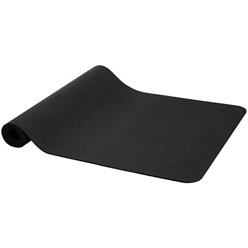 Additional Image 1 - a black mat on a white background