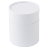 a white cylinder with a lid