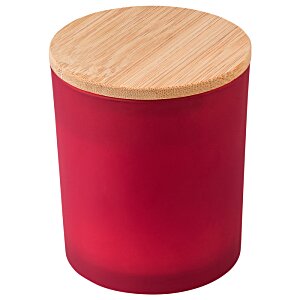 Additional Image 4 - a red cylinder with a wooden top