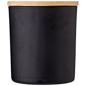 Additional Image 4 - a black cup with a wooden lid