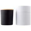 a black and white cup