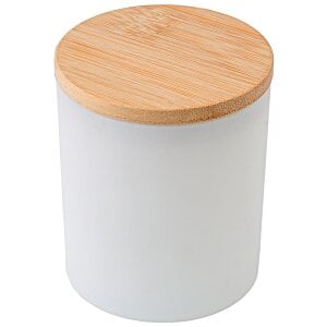 Additional Image 3 - a white container with a wooden lid