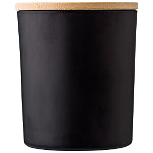 Additional Image 5 - a black cup with a white rim
