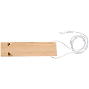 Additional Image 1 - a wooden rectangular object with a string