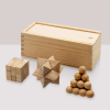 View Image 3 of 3 of Brainiac Wooden Puzzle Set