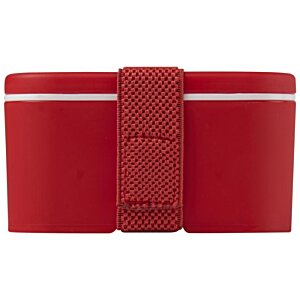 Additional Image 5 - a red container with a white stripe