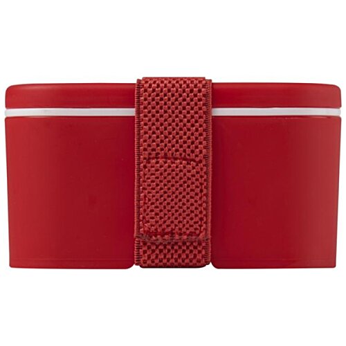 Additional Image 5 - a red container with a white stripe