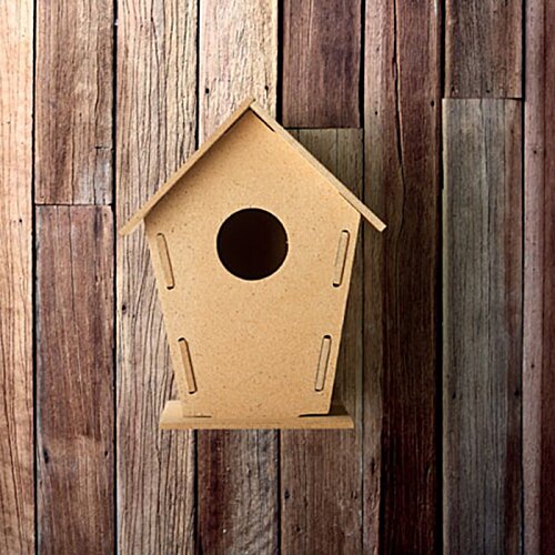 Additional Image 6 - a bird house on a wood wall