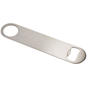 Additional Image 4 - a silver bottle opener with a hole