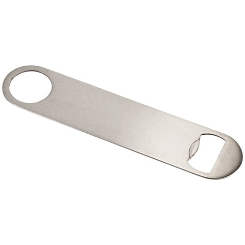 Additional Image 4 - a silver bottle opener with a hole