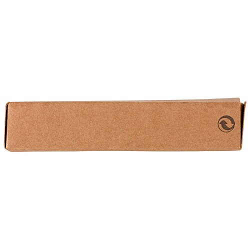 Additional Image 4 - a brown rectangular object with a metal rivet