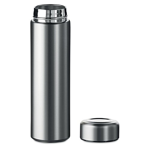 Additional Image 1 - a silver metal container with a cap