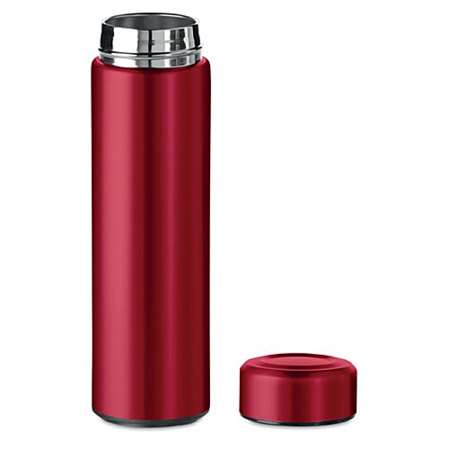 Additional Image 2 - a red metal container with a cap