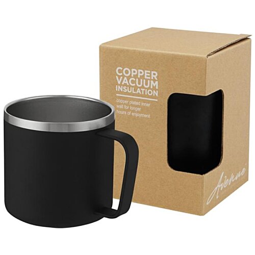 Additional Image 8 - a black mug with a handle and a box