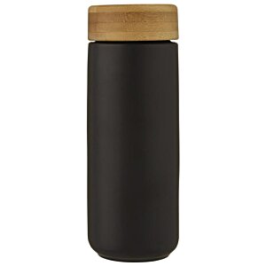 Additional Image 1 - a black bottle with a brown lid