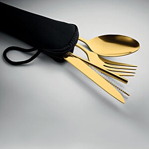 Additional Image 4 - a spoon and knife set