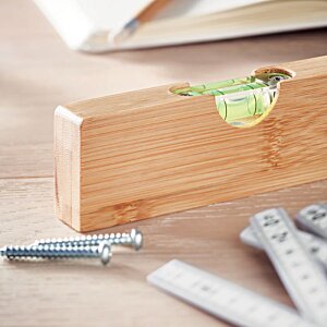 Additional Image 2 - a wooden block with a ruler and screws