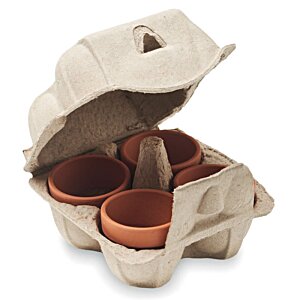 Additional Image 2 - a carton of eggs with three bowls inside