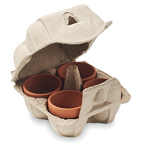 Additional Image 2 - a carton of eggs with three bowls inside