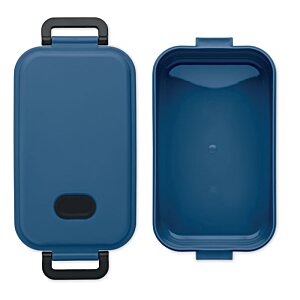 Additional Image 2 - a blue plastic container with black handles