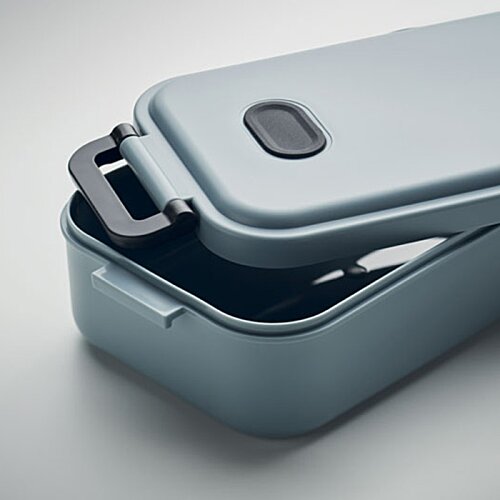 Additional Image 4 - a blue rectangular container with a lid open