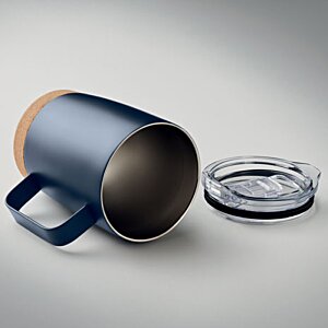 Additional Image 2 - a blue mug with a handle