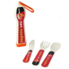 View Image 5 of 9 of Lunch Mate Recycled Cutlery Set - White - Digital Printed Case & Cutlery