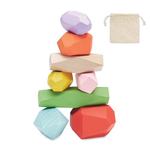 Additional Image 1 - a stack of colorful blocks