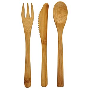 Additional Image 2 - a wooden spoon fork and knife