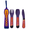 View Image 2 of 8 of Lunch Mate Recycled Cutlery Set - Colours - Digital Printed Case & Cutlery