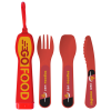 View Image 8 of 8 of Lunch Mate Recycled Cutlery Set - Colours - Digital Printed Case & Cutlery