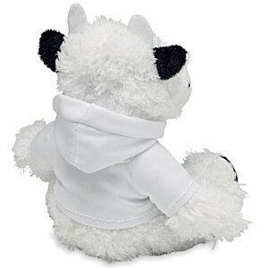 Additional Image 3 - a stuffed animal wearing a white hoodie