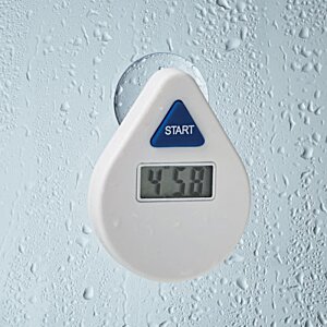 Additional Image 1 - a white digital thermometer on a wall