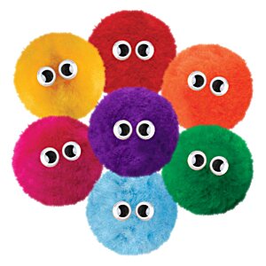 Additional Image 2 - a group of colorful balls with eyes