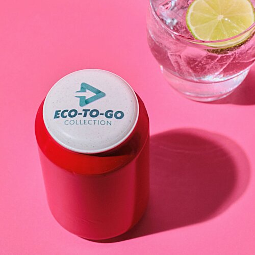 Additional Image 4 - a red container with a white cap