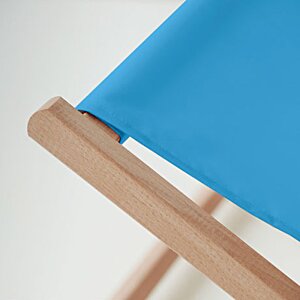 Additional Image 2 - a blue chair with wooden legs