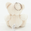 a stuffed animal with a ring on its nose