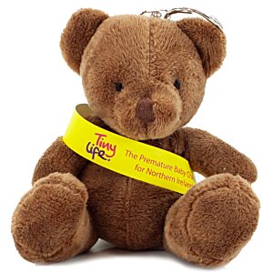 Additional Image 6 - a stuffed bear with a yellow band around its neck