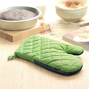 Additional Image 5 - a green oven mitt on a table
