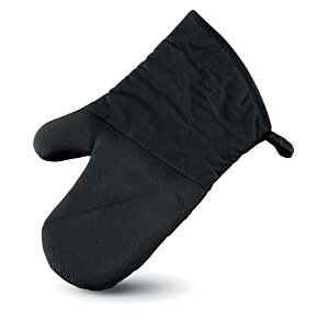 Additional Image 4 - a black oven mitt