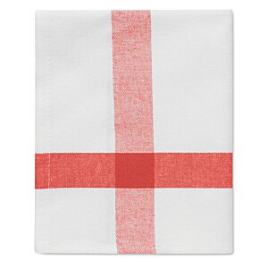 Additional Image 5 - a white and red square with a red stripe