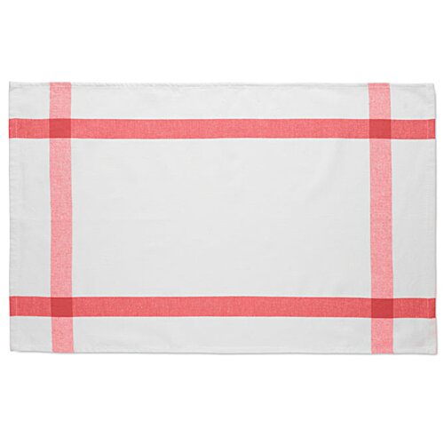 Additional Image 2 - a white and red towel